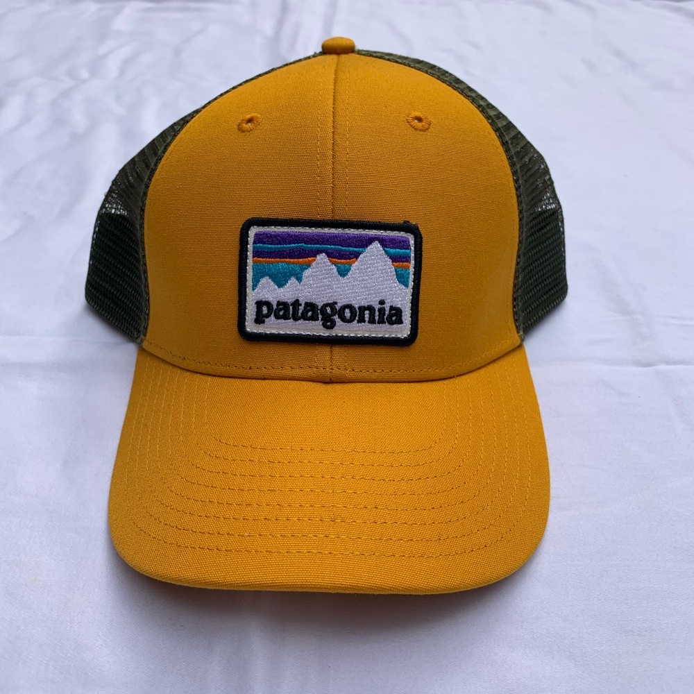 PATAGONIA LOGO TRUCKER HAT ADJUSTABLE